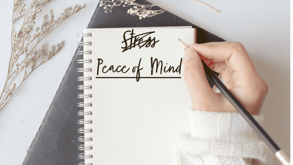 What the Bible taught me about peace of mind