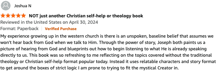 presence of jesus review joshuan