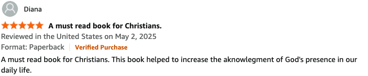 practice of the presence of god review diana