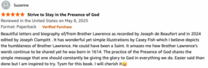 practice of the presence of god review suzanne